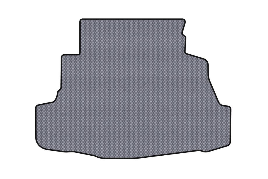 Nissan Primera P12 2002–2007 Rubber trunk mat Carsuit (SD, gray) Image