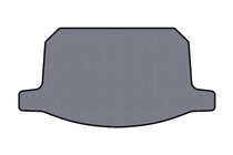 Nissan Qashqai 2021- Rubber trunk mat Carsuit (Hybrid, gray) photo 1