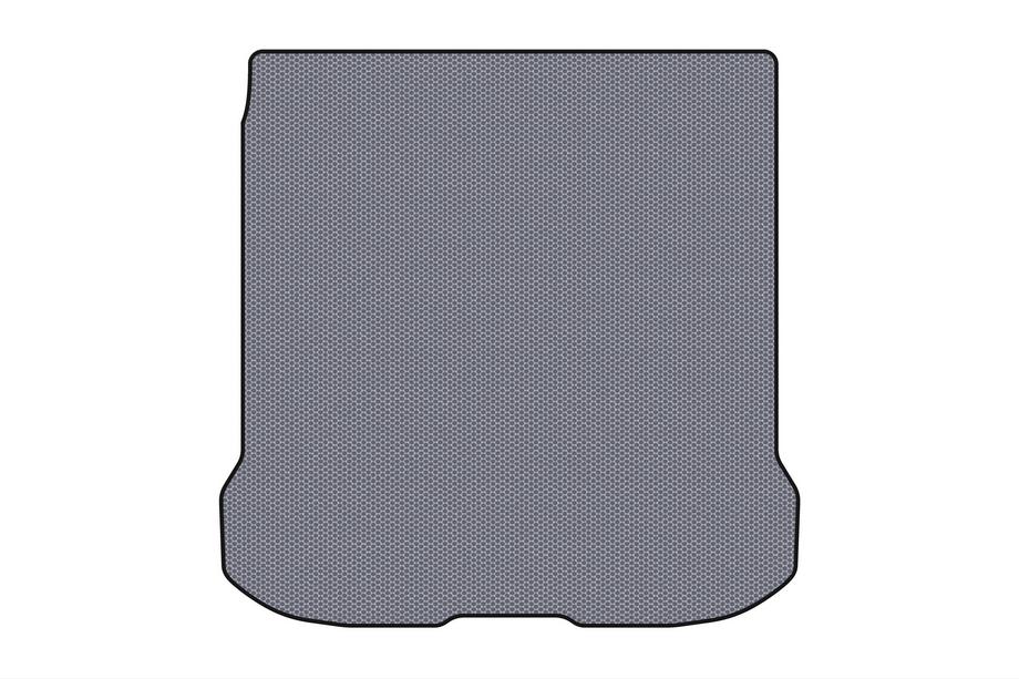 Nissan Quest 2011-2017 Rubber trunk mat Carsuit (with 2nd row, 7-seater, grey) Image