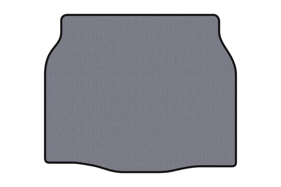 Nissan Tiida 2011-2014 Rubber trunk mat Carsuit (HB, gray) Photo 1
