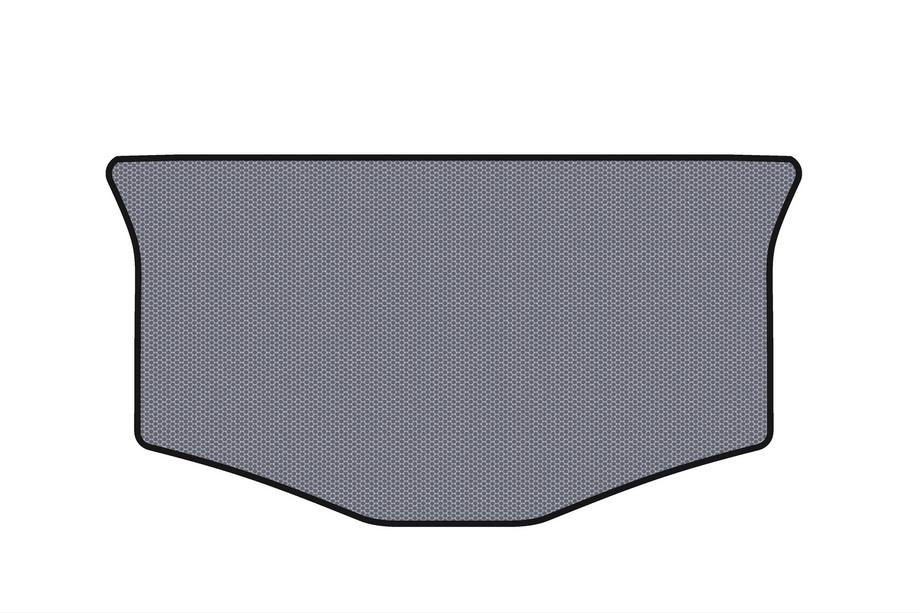 Opel Agila 2007-2015 Rubber trunk mat Carsuit (HB, gray) Image
