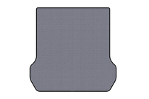 Opel Zafira A 1998-2005 Rubber trunk mat Carsuit (to 2nd row, 2003-2005, 7-seater, gray) photo 1