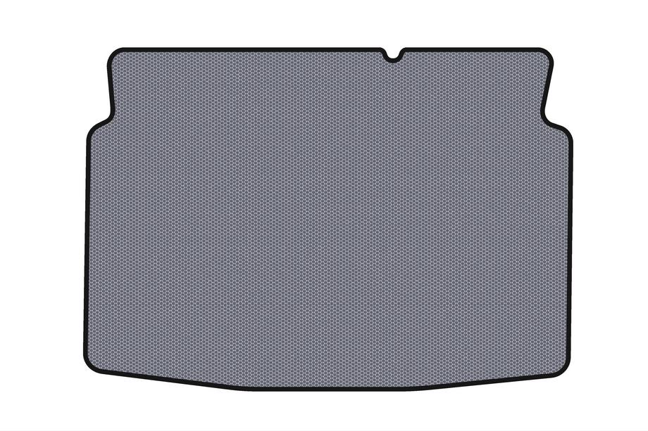 Peugeot 207 2006–2014 Rubber trunk mat Carsuit (HB, 5-door, gray) Image