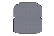Peugeot 607 1999-2010 Rubber trunk mat Carsuit (SD, gray) photo 1