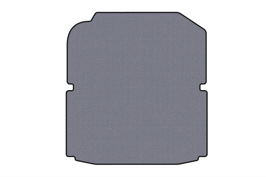 Peugeot 607 1999-2010 Rubber trunk mat Carsuit (SD, gray) Image