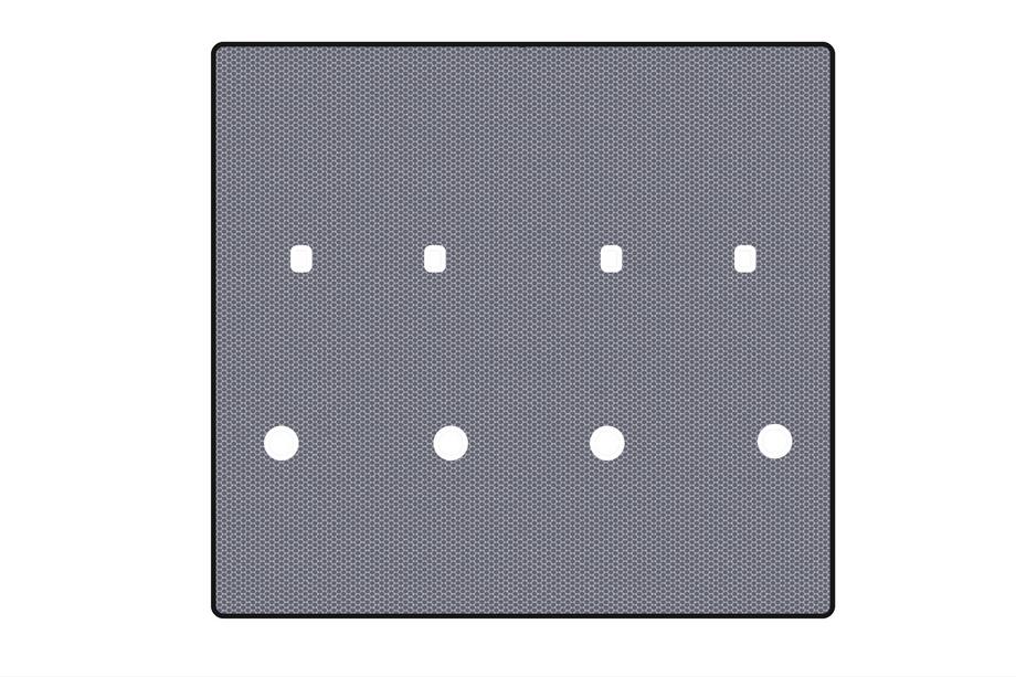 Peugeot Partner/Rifter 2019- Rubber trunk mat Carsuit (Long wheelbase, gray) Image