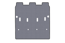 Peugeot Partner/Rifter 2019- Rubber trunk mat Carsuit (7-seater/Long wheelbase, gray) photo 1
