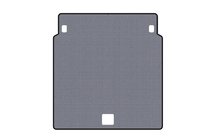 Porsche Panamera 2009-2016 Rubber trunk mat Carsuit (2009-2013, Coupe, 4-door, gray) photo 1