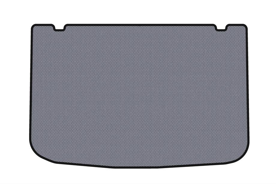 Renault Clio IV 2012-2019 Rubber trunk mat Carsuit (2012-2016, HB, 5-door, gray) Photo 1