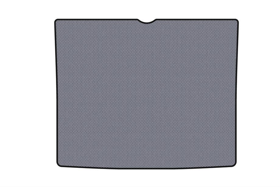 Renault Espace 2002-2014 Rubber trunk mat Carsuit (7-seater, gray) Photo 1