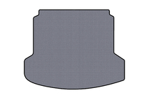 Renault Megane IV 2016-2025 Rubber trunk mat Carsuit (SD, gray) photo 1