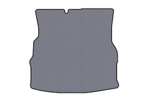 Renault Symbol 1999-2008 Rubber trunk mat Carsuit (SD, gray) photo 1