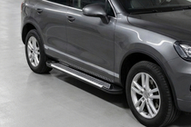 Porsche Cayenne 2003–2010 Side Steps Line (2 pcs, Aluminum) photo 1