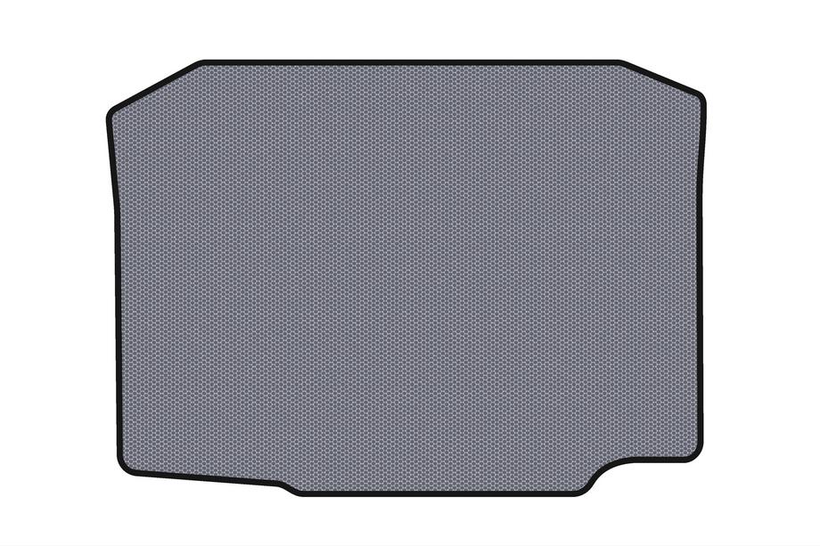 Seat Ibiza 2010-2017 Rubber trunk mat Carsuit (2010-2012, HB, 5-door, gray) Image
