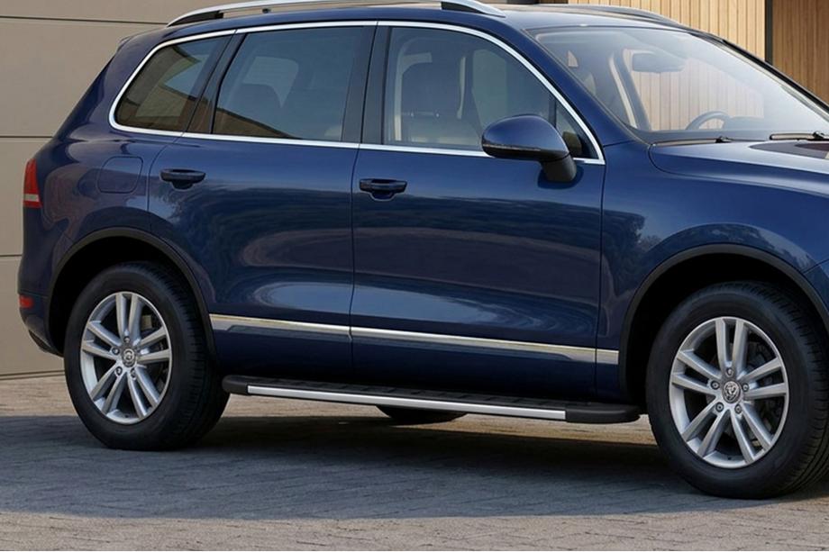 Porsche Cayenne 2003–2010 Side Steps Duru (2 pcs, Aluminum) Image