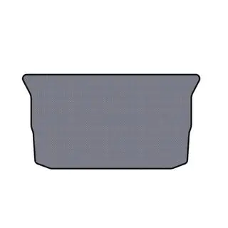 Rubber trunk mat Carsuit (HB, 5-door, gray)