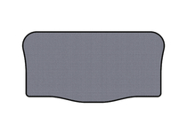 Toyota Aygo 2007-2014 Rubber trunk mat Carsuit (2007-2009, HB, 3-door, gray) photo 1