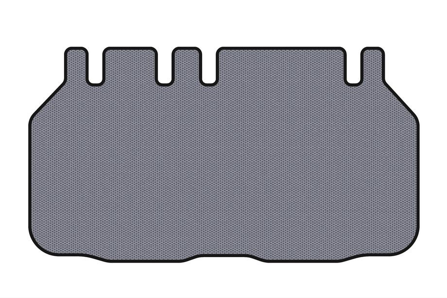 Toyota Previa 2006-2019 Rubber trunk mat Carsuit (6-seater, gray) Image