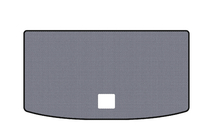 Volkswagen Atlas (Terramont) 2016- Rubber trunk mat Carsuit (7-seater, gray) photo 1