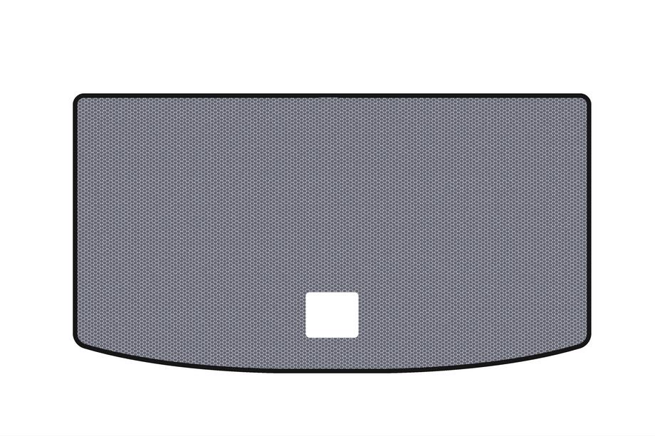 Volkswagen Atlas (Terramont) 2016- Rubber trunk mat Carsuit (7-seater, gray) Image