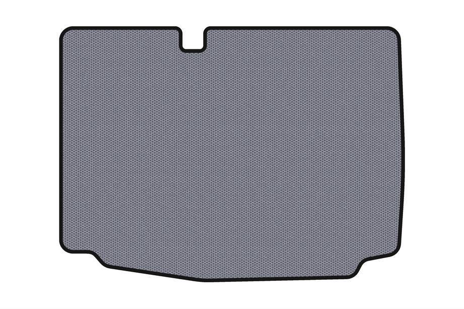 Volkswagen Polo 2010-2017 Rubber trunk mat Carsuit (HB, 3/5-door, gray) Image