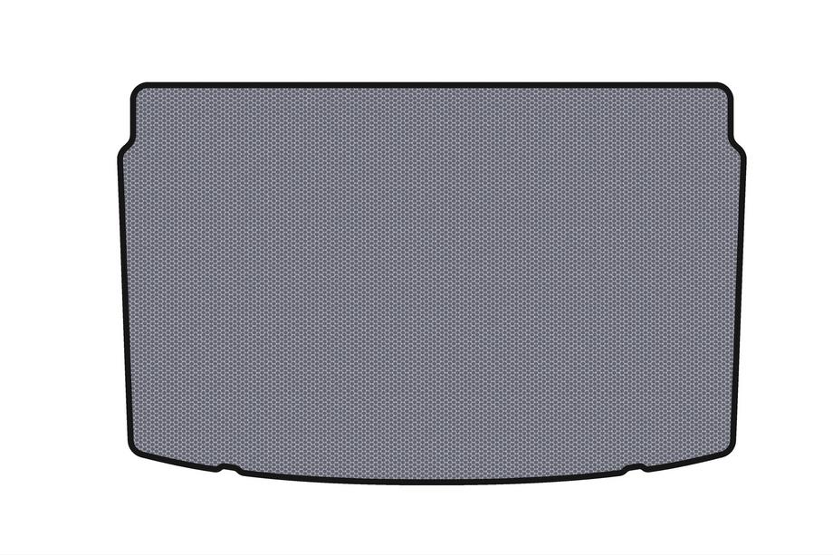 Volkswagen Polo 2017- Rubber trunk mat Carsuit (HB, gray) Photo 1