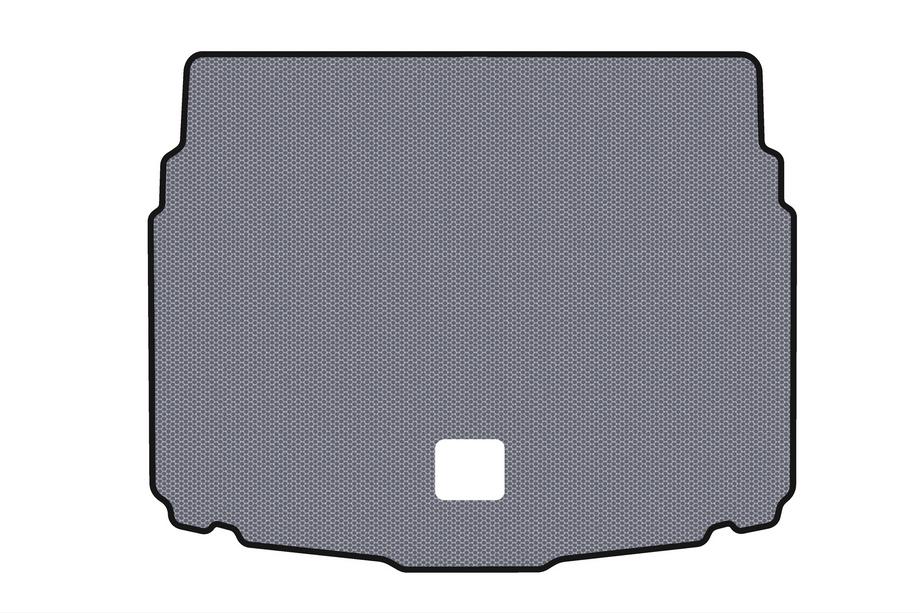 Volkswagen T-Roc 2017-2025 Rubber trunk mat Carsuit V1 (5-door, gray) Image