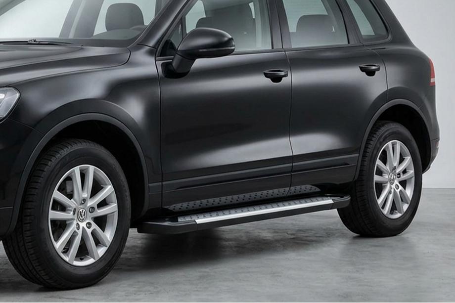 Porsche Cayenne 2003–2010 Side Steps Allmond (2 pcs, Aluminum) Image