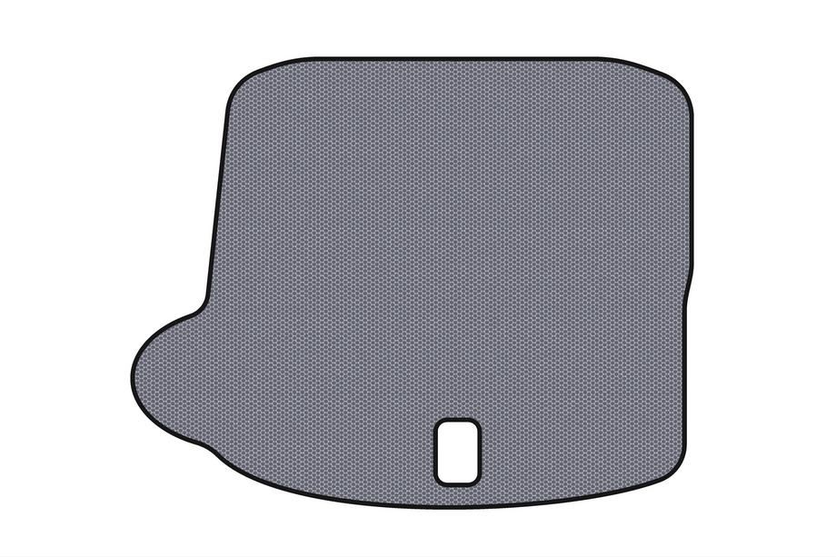 Audi A3 2012-2020 Rubber trunk mat Carsuit V-1 (Sedan, grey) Image