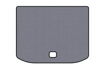 Audi A3 2012-2020 Rubber trunk mat Carsuit (HB, 5-door, gray) photo 1