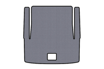BMW 3 Series E90/E91 2005-2011 Rubber Trunk Mat Carsuit V-1 (For E90, Gray) photo 1