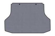 Chevrolet Lacetti 2003-2024 Rubber trunk mat Carsuit (SD, gray) photo 1