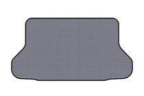 Chevrolet Lacetti 2003-2024 Rubber trunk mat Carsuit (HB, gray) photo 1