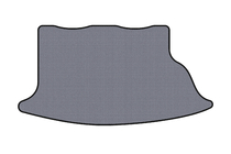 Chevrolet Niva 1998-2020 Rubber Trunk Mat Carsuit (Gray) photo 1