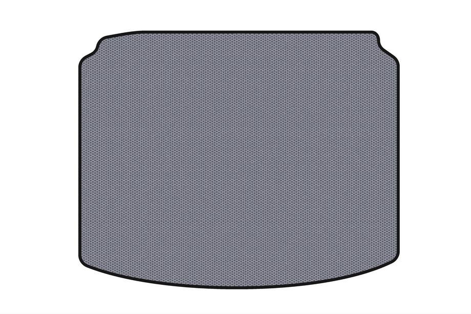 Citroen C-4 2004-2010 Rubber trunk mat Carsuit (HB, 5-door, Facelift, gray) Image
