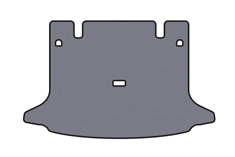 Dacia Logan I 2005-2008 Rubber trunk mat Carsuit (SW, 7-seater, grey) Image