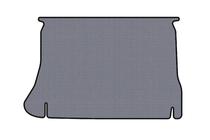 Daewoo Lanos 1998-2017 Rubber trunk mat Carsuit (HB, gray) photo 1