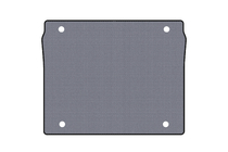 Fiat Doblo II 2010-2022 Rubber trunk mat Carsuit (5-seater/Short wheelbase, gray) photo 1