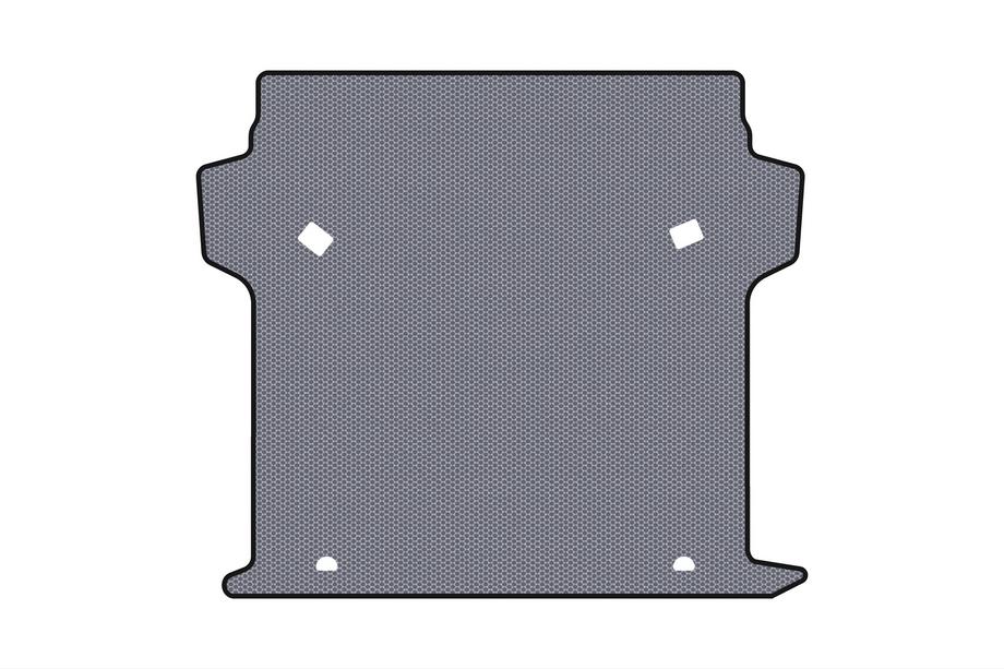 Fiat Doblo II 2010-2022 Rubber Trunk Mat Carsuit (Gray) Photo 1