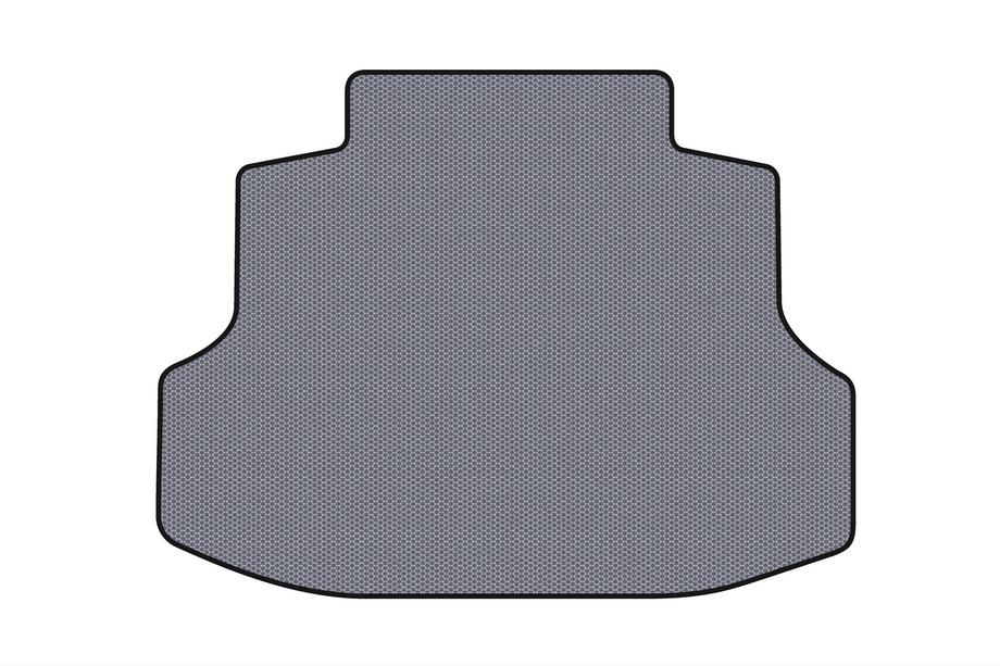 Honda Civic Sedan VII 2001-2006 Rubber trunk mat Carsuit (SD, gray) Photo 1
