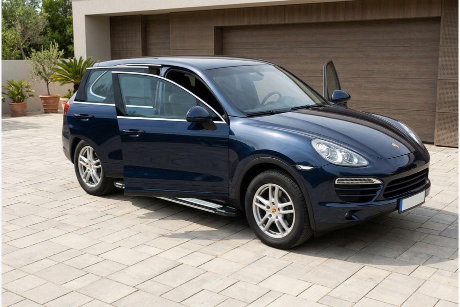 Porsche Cayenne 2010-2017 Side Steps Rainbow (2 pcs, Aluminum) Image