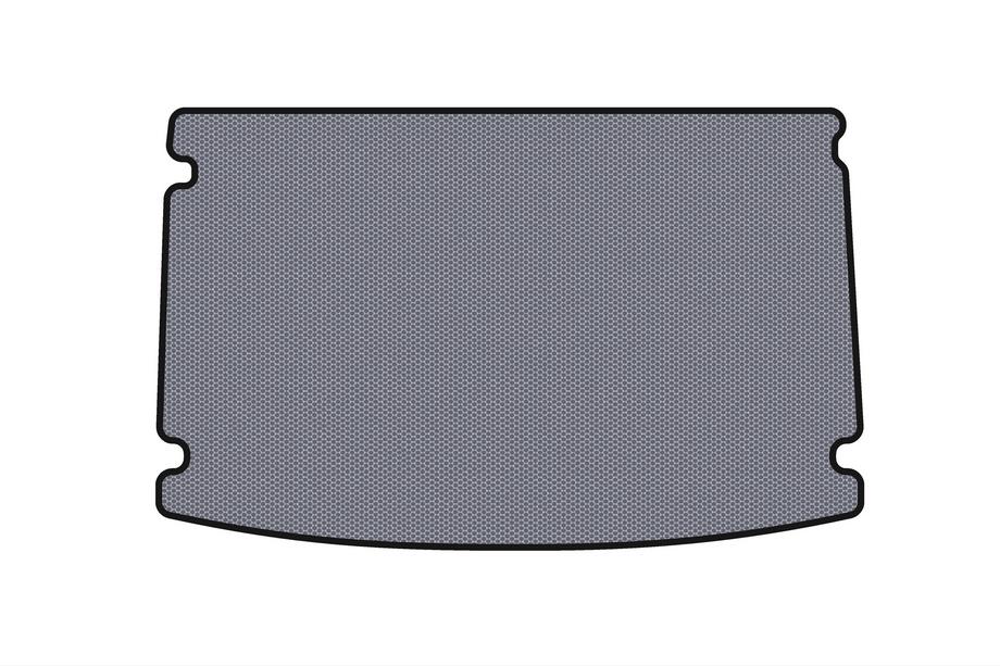 Hyundai Getz 2002- Rubber trunk mat Carsuit (HB, 5-door, gray) Photo 1