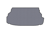 Hyundai Grandeur 2005-2011 Rubber trunk mat Carsuit (SD, gray) photo 1