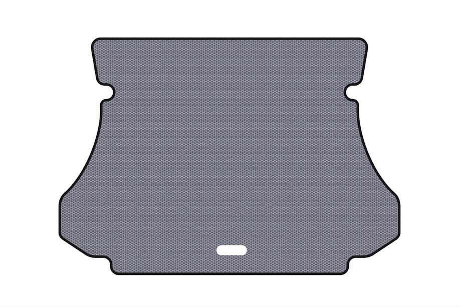 Hyundai Santa Fe 1 2000-2006 Rubber Trunk Mat Carsuit (Gray) Image