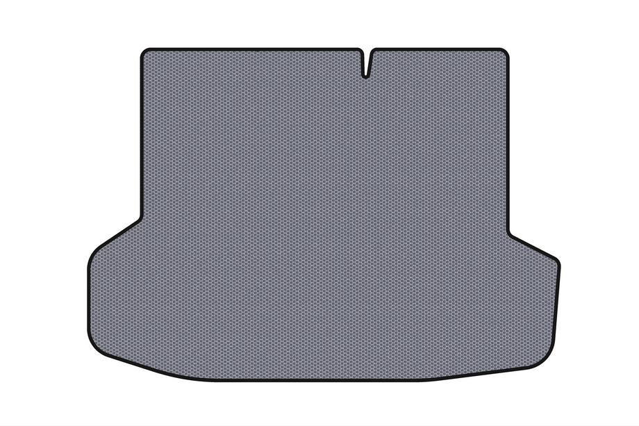 Kia Rio 2005-2011 Rubber trunk mat Carsuit (SD, gray) Photo 1