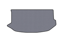Kia Soul I 2008-2013 Rubber trunk mat Carsuit (2008-2011, gray) photo 1