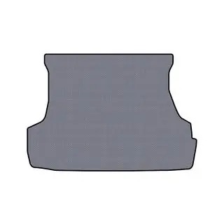 Rubber trunk mat Carsuit (HB, 5-door, gray) photo 1