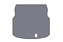 Mercedes C-class W204 2007-2015 Rubber trunk mat Carsuit (Coupe, grey) photo 1