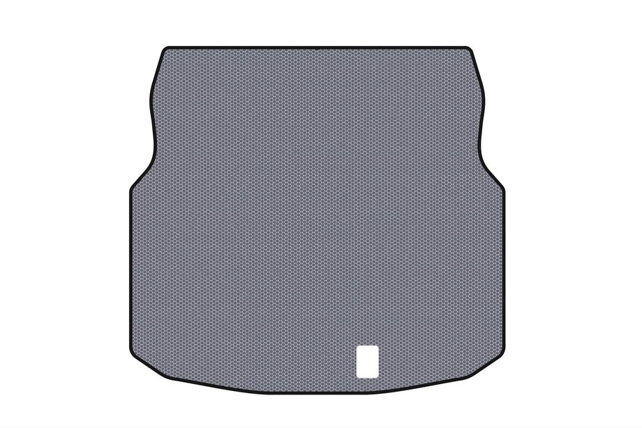Mercedes C-class W204 2007-2015 Rubber trunk mat Carsuit (Coupe, grey) Image