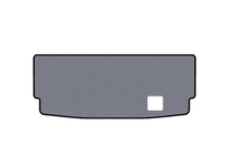 Mercedes GL class X164 2006-2012 Rubber trunk mat Carsuit (7-seater with folded 3rd row, gray) photo 1